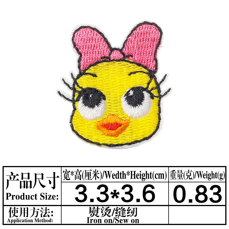 Wholesale DIY patchs Mini small cloth stickers  cartoon Puppy OLY Exclusive